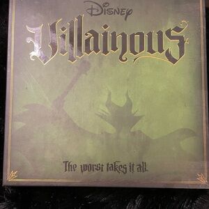 Disney Villainous Game with Green and Gold Design